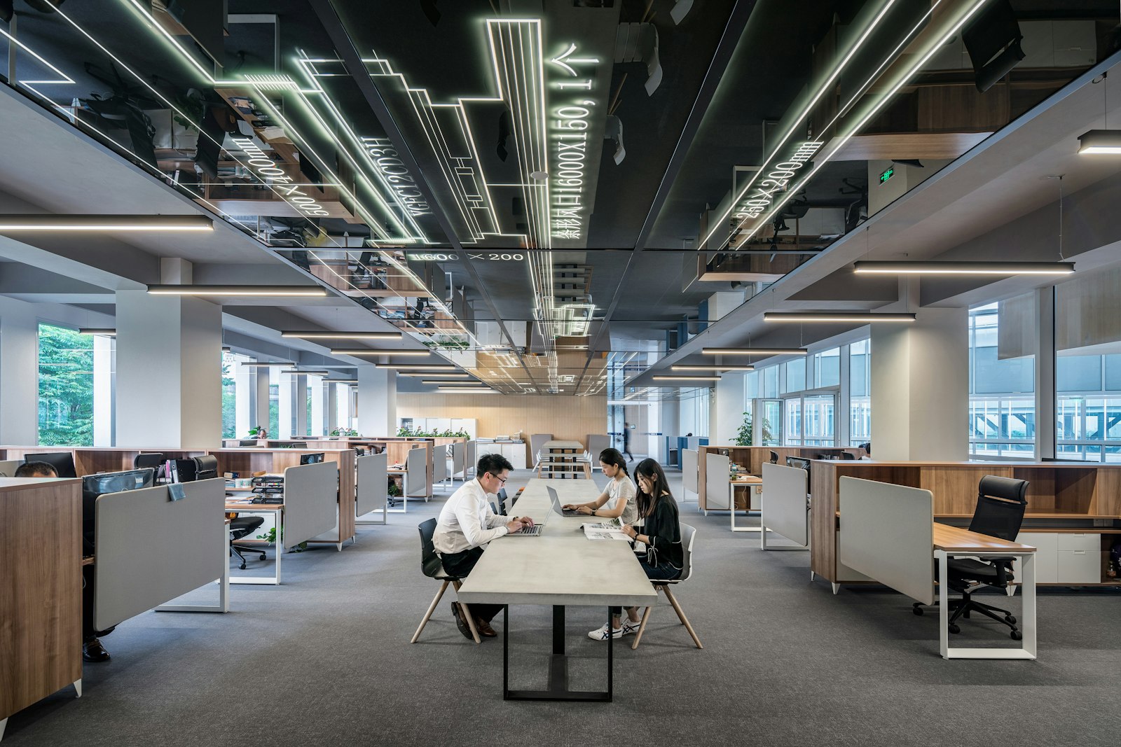 Digital content operations stock photo